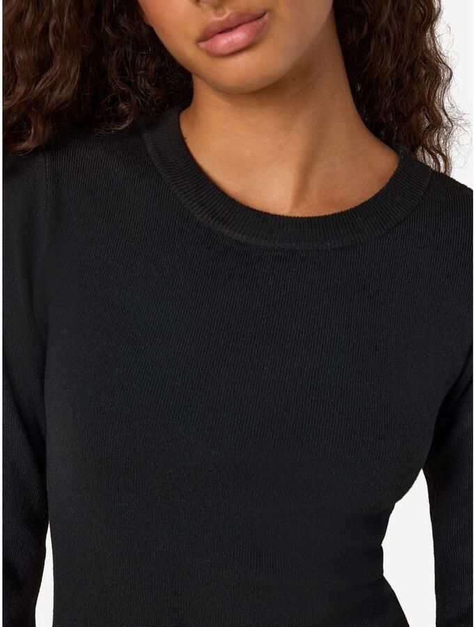 Noisy may Gebreide jurk NMTIFFANY L S KNIT DRESS FWD NOOS