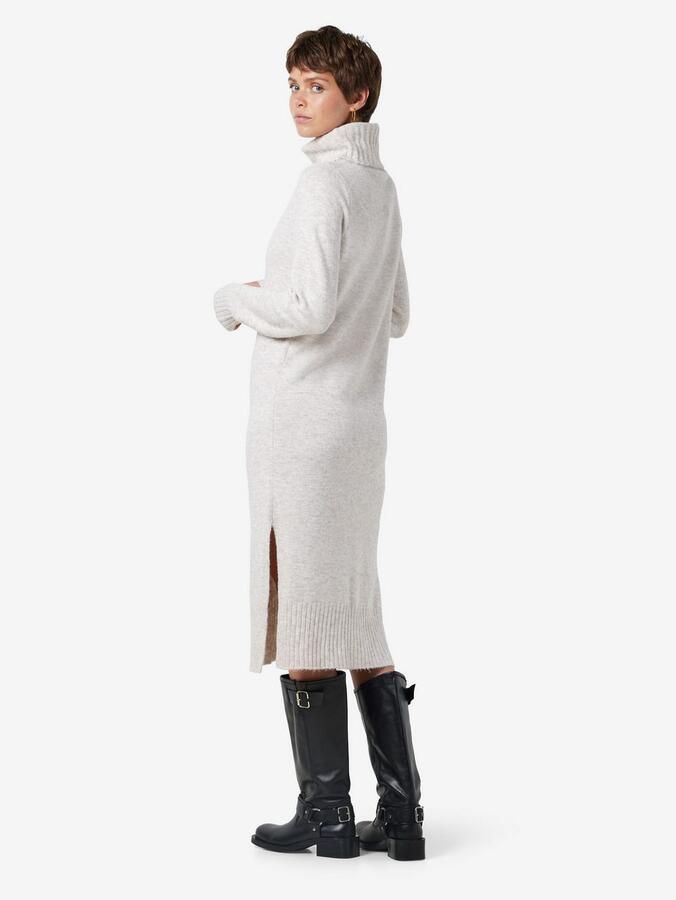 Noisy may Gebreide jurk NMVIOLA L S ROLLNECK KNIT DRESS FWD NOOS - Foto 4