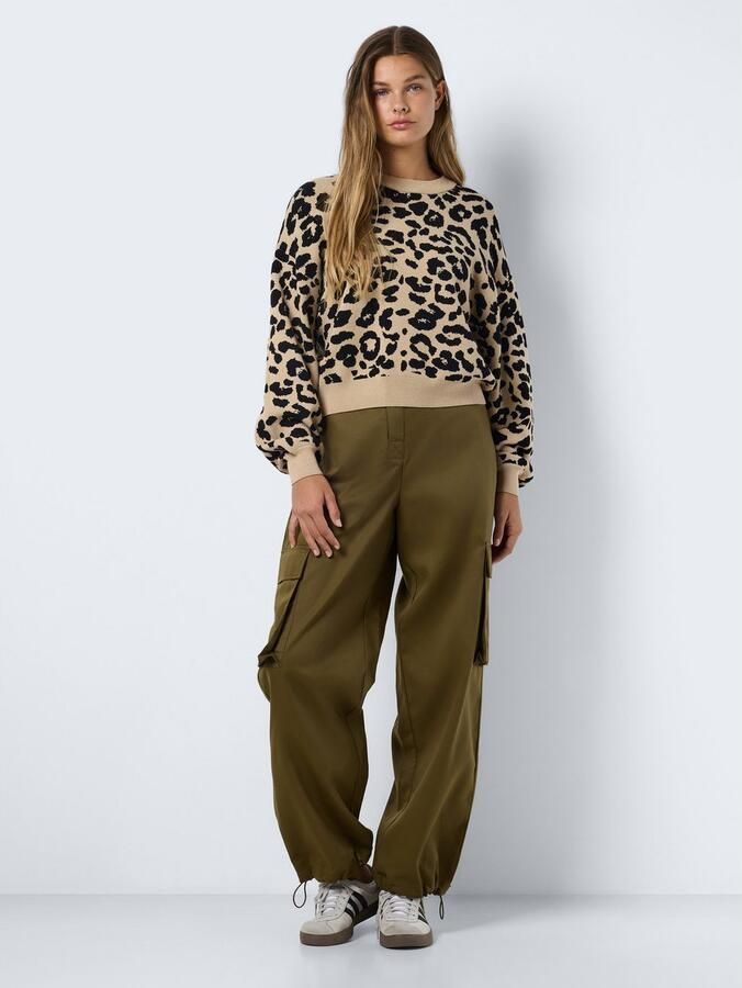 Noisy may Gebreide trui NMCHARLOTT L S O-NECK KNIT FWD NOOS - Foto 2