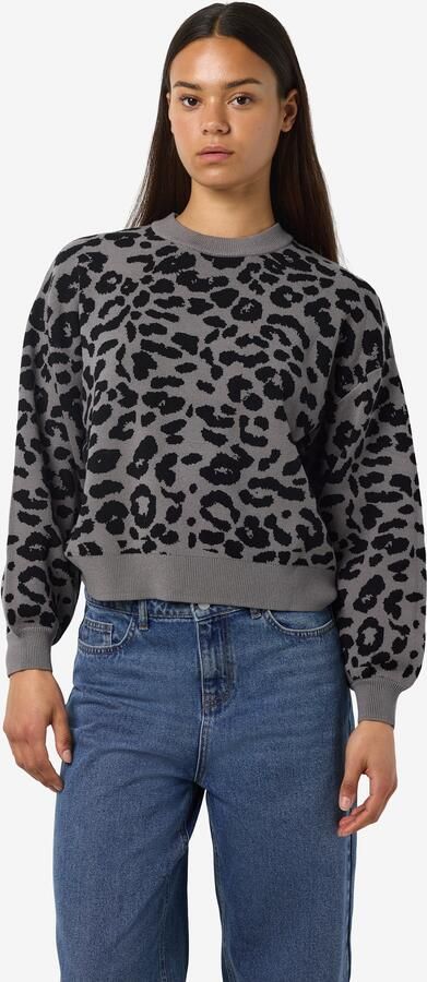 Noisy may Gebreide trui NMCHARLOTT L S O-NECK KNIT FWD NOOS - Foto 6