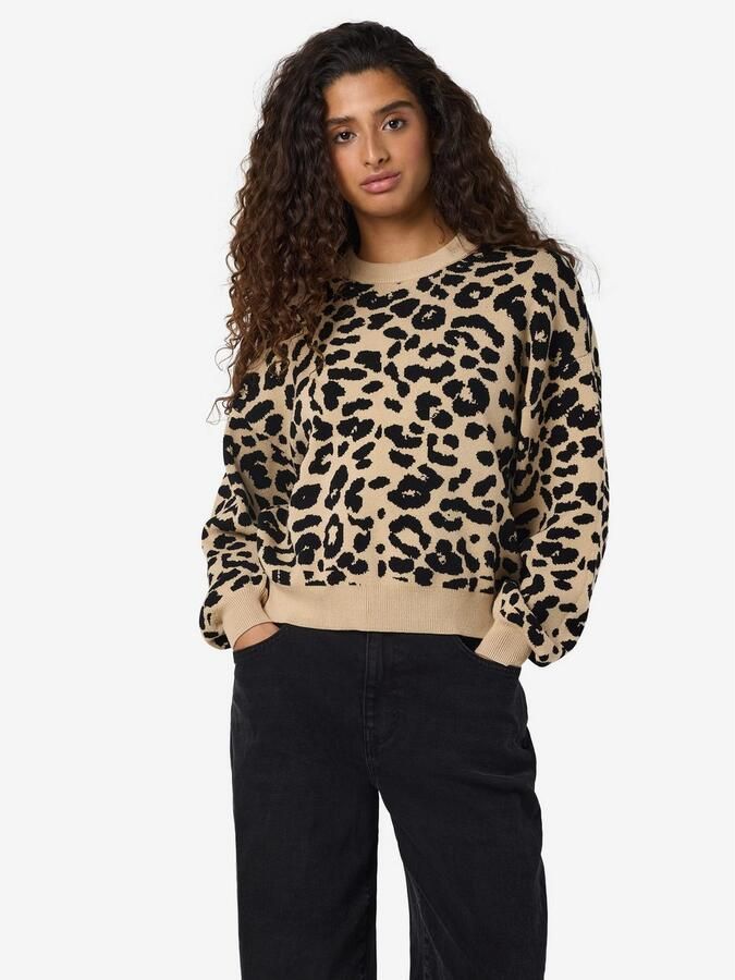 Noisy may Gebreide trui NMCHARLOTT L S O-NECK KNIT FWD NOOS - Foto 6