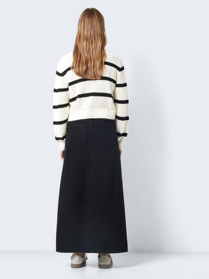 Noisy may Gebreide trui NMMAYSA L S STRIPE O-NECK KNIT NOOS - Foto 5