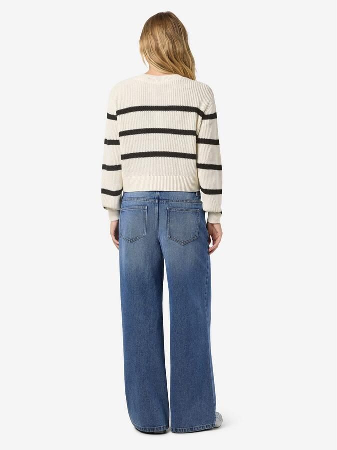 Noisy may Gebreide trui NMMAYSA L S STRIPE O-NECK KNIT NOOS - Foto 10