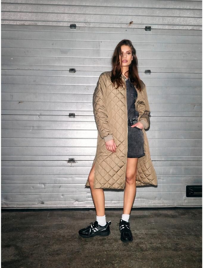 Noisy may Gewatteerde jas NMGILLY QUILTED COAT FWD NOOS