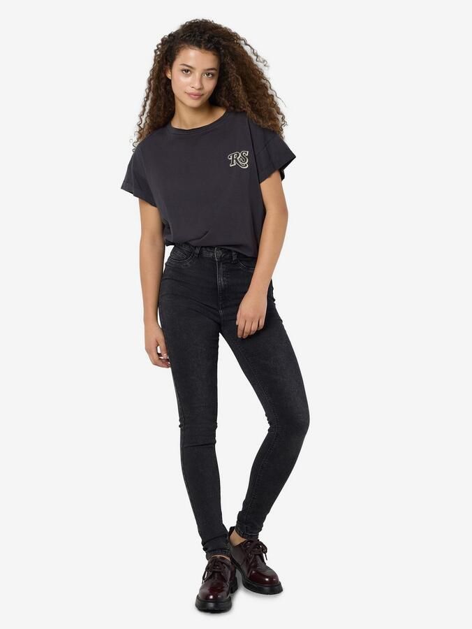 Noisy may High-waist jeans NMCALLIE HW SKINNY JEAN VI481BL FWD NOOS - Foto 3