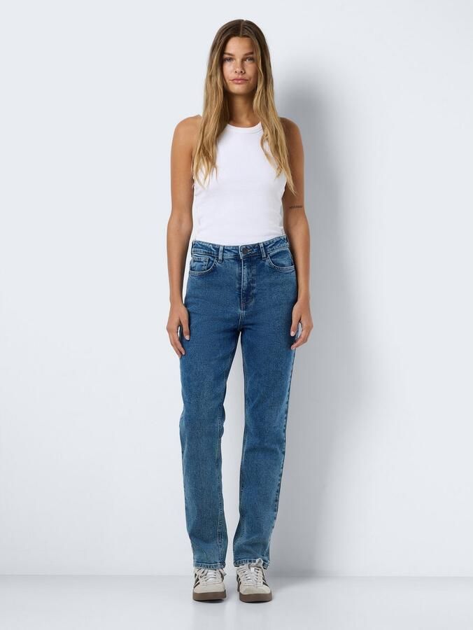 Noisy may High-waist jeans NMDAISY HW MOM FIT JEAN AZ394MB FWD NOOS