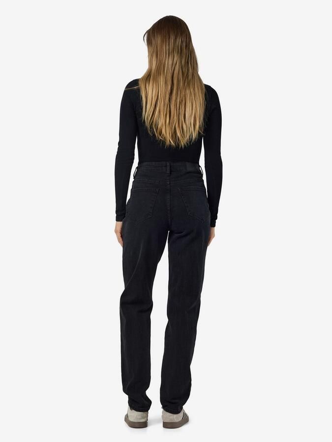 Noisy may High-waist jeans NMDAISY HW MOM FIT JEAN BLACK FWD NOOS - Foto 8