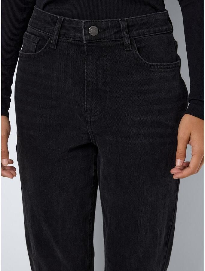 Noisy may High-waist jeans NMDAISY HW MOM FIT JEAN BLACK FWD NOOS