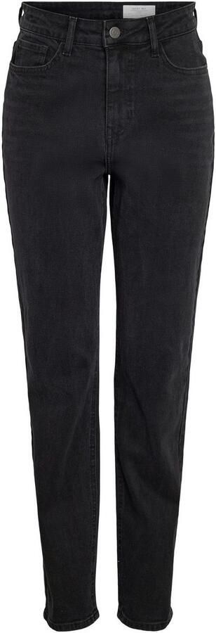 Noisy may High-waist jeans NMDAISY HW MOM FIT JEAN BLACK FWD NOOS - Foto 7