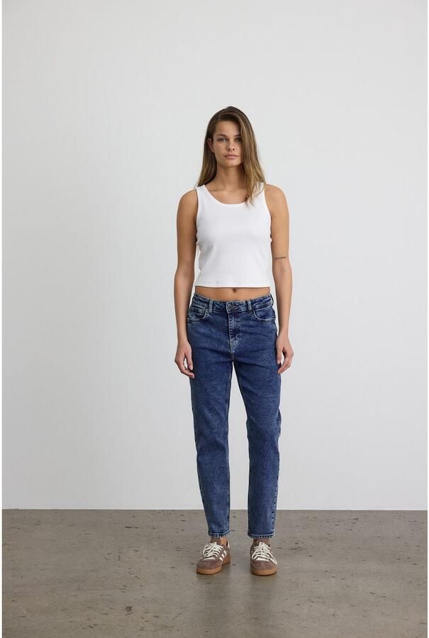 Noisy may High-waist jeans NMMONI HW ST ANK JEANS AZ358MB NOOS - Foto 4