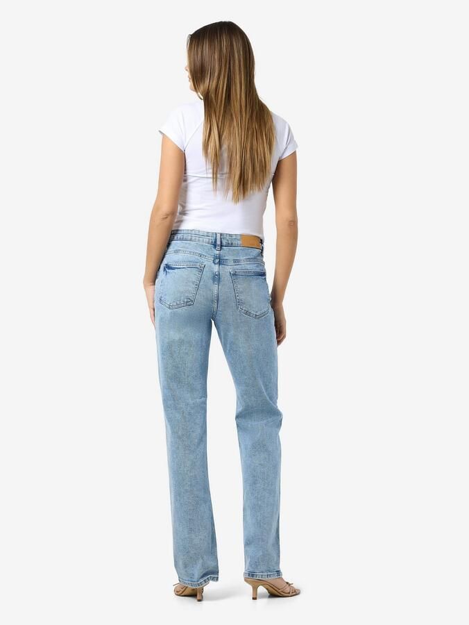 Noisy may High-waist jeans NMMONICA HW STRAIGHT JEAN AZ359LB NOOS - Foto 2