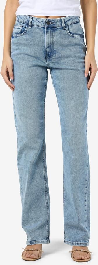 Noisy may High-waist jeans NMMONICA HW STRAIGHT JEAN AZ359LB NOOS - Foto 9