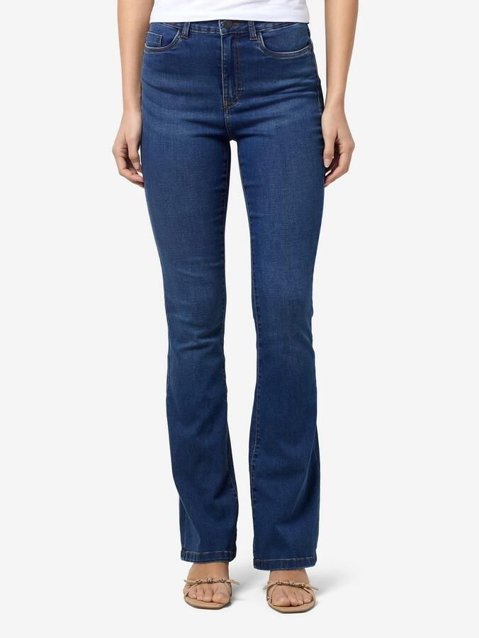 Noisy may High-waist jeans NMSALLIE HW FLARE JEAN VI021MB FWD NOOS - Foto 2