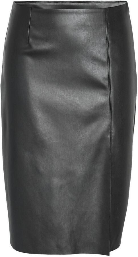 Noisy may Imitatieleren rok NMCLARA HW SLIT MIDI LENGTH SKIRT - Foto 4