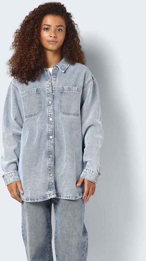 Noisy May Overhemdjack met opgestikte borstzakken model 'ALVA' - Foto 7