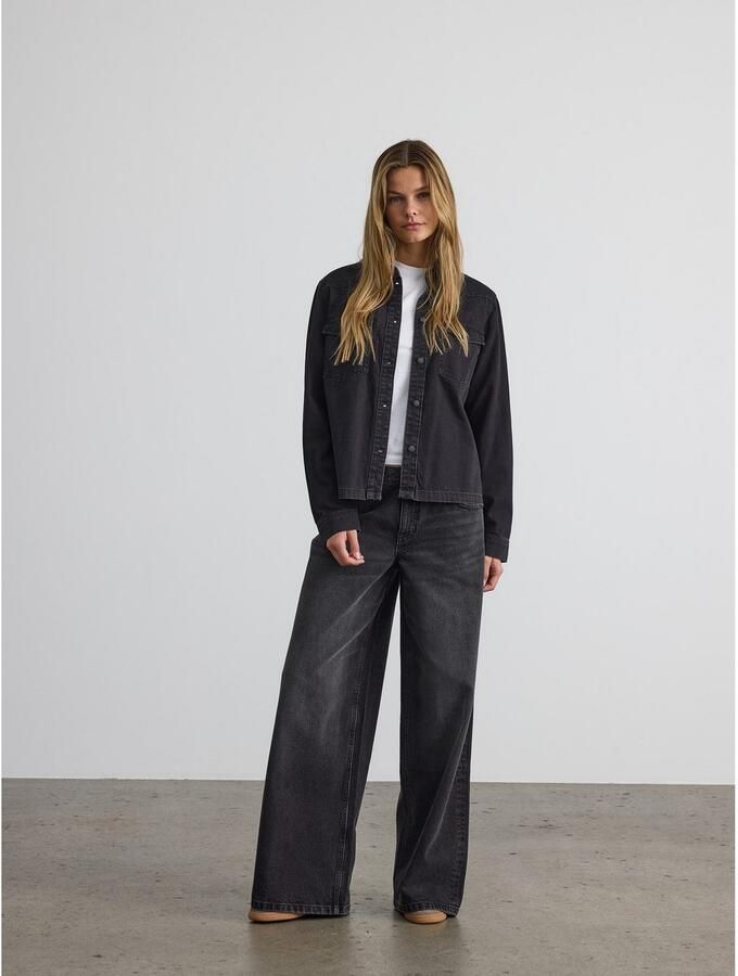 Noisy may Jeans blouse NMNEW SIGNE L S DENIM SHIRT VI001BL NOOS - Foto 2