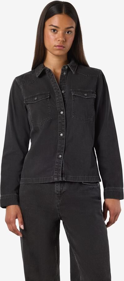 Noisy may Jeans blouse NMNEW SIGNE L S DENIM SHIRT VI001BL NOOS - Foto 7