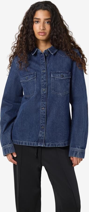 Noisy may Jeans blouse NMNEW SIGNE L S DENIM SHIRT VI002MB NOOS - Foto 6
