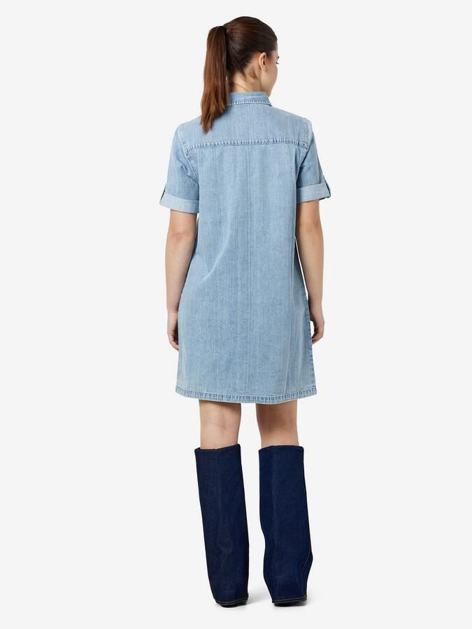 Noisy may Jeans jurk NMNEW SIGNE S S DENIM DRESS VI003LB NOOS - Foto 11