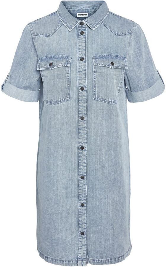 Noisy may Jeans jurk NMNEW SIGNE S S DENIM DRESS VI003LB NOOS - Foto 9
