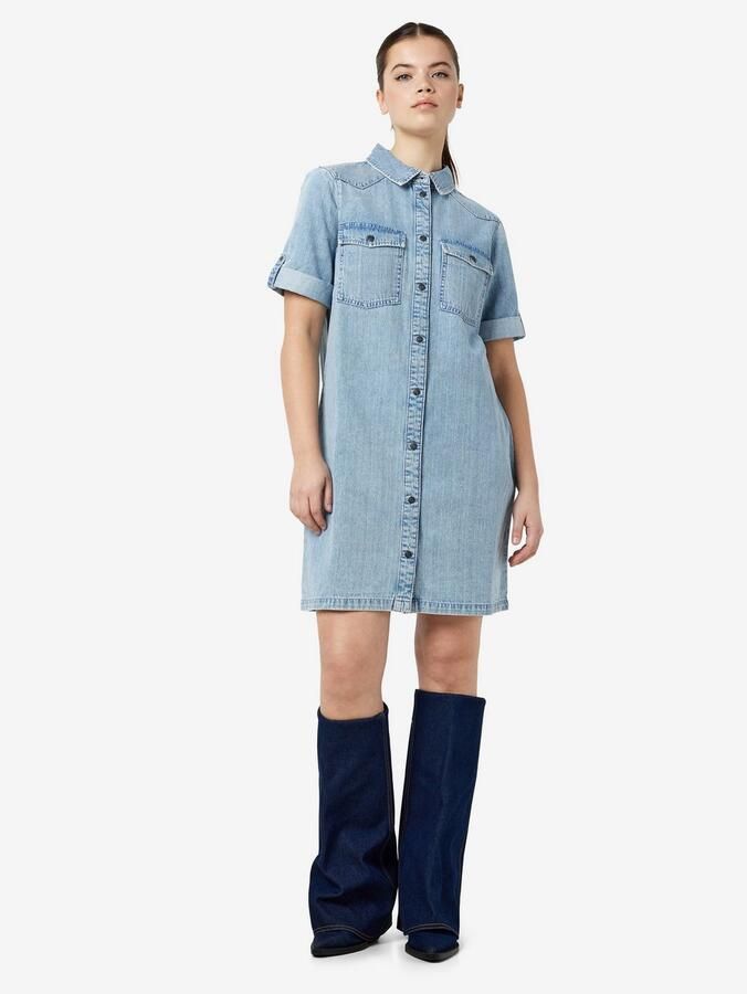 Noisy may Jeans jurk NMNEW SIGNE S S DENIM DRESS VI003LB NOOS - Foto 2