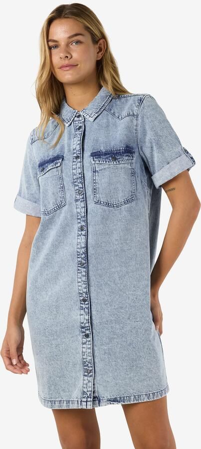 Noisy may Jeans jurk NMNEW SIGNE S S DENIM DRESS VI003LB NOOS - Foto 10