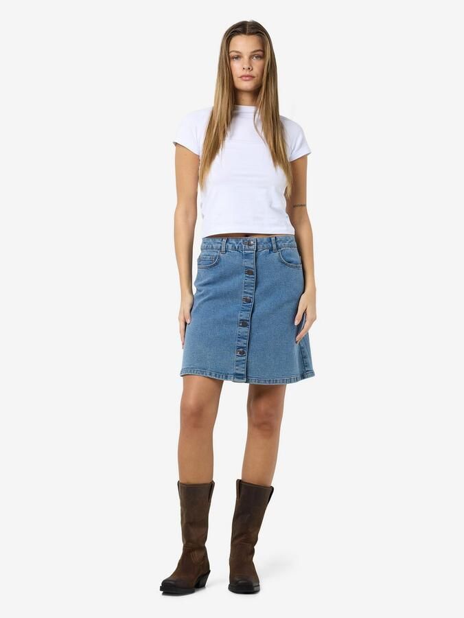 Noisy may Jeans rok NMRONNIE NW A SHAPE SKIRT VI375LB NOOS - Foto 2