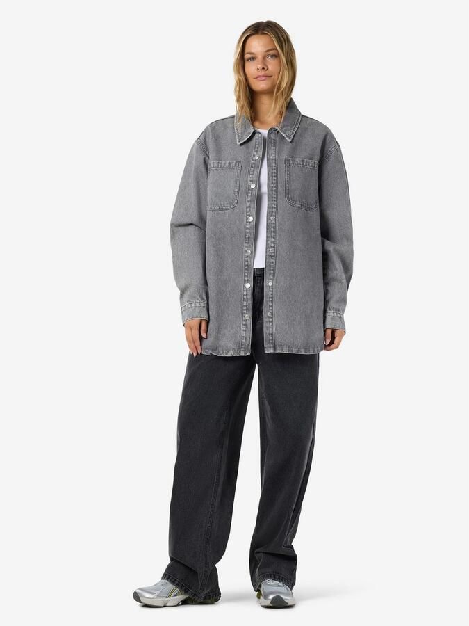 Noisy may Jeansjack NMALVA L S DNM SHACKET AZ450MG NOOS - Foto 3