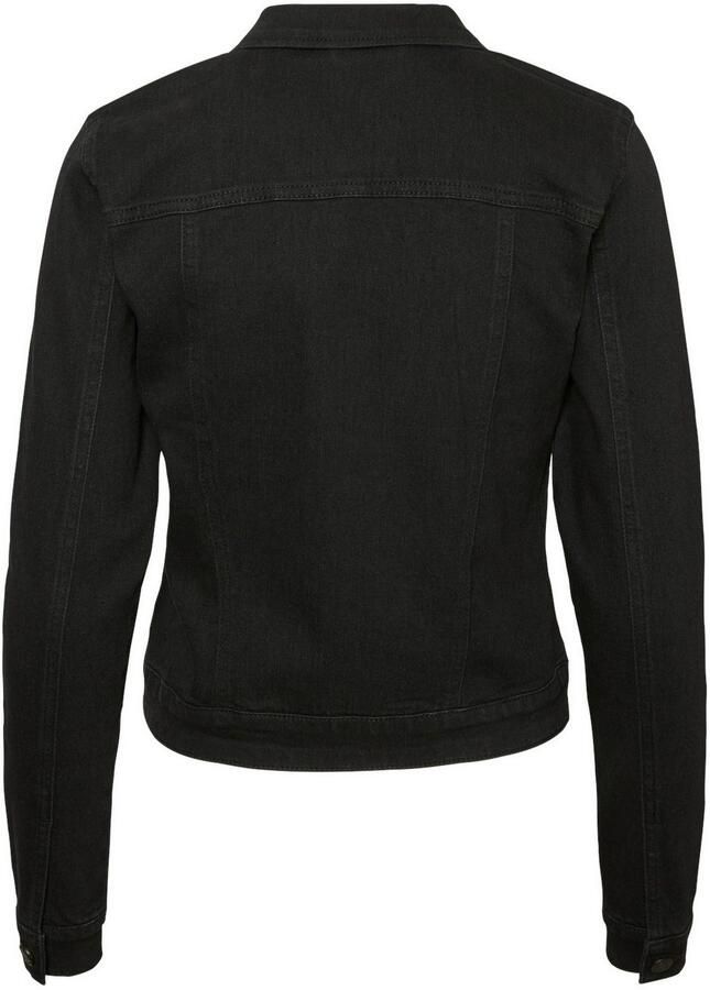 Noisy May Spijkerjack NMDEBRA L S BLACK DENIM JACKET NOOS - Foto 5