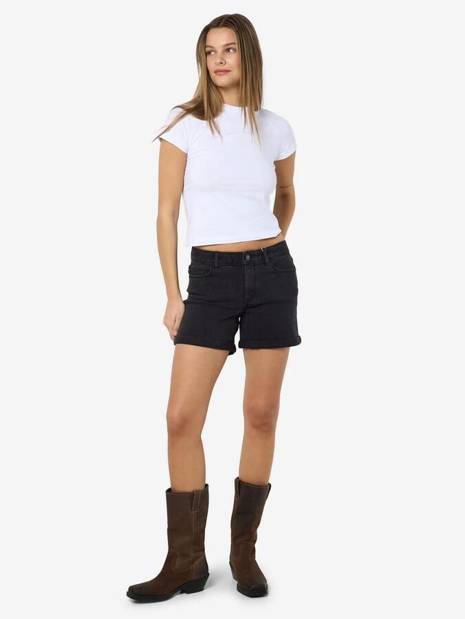 Noisy may Jeansshort NMDEBBY NW SLIM SHORTS VI519BL NOOS - Foto 4