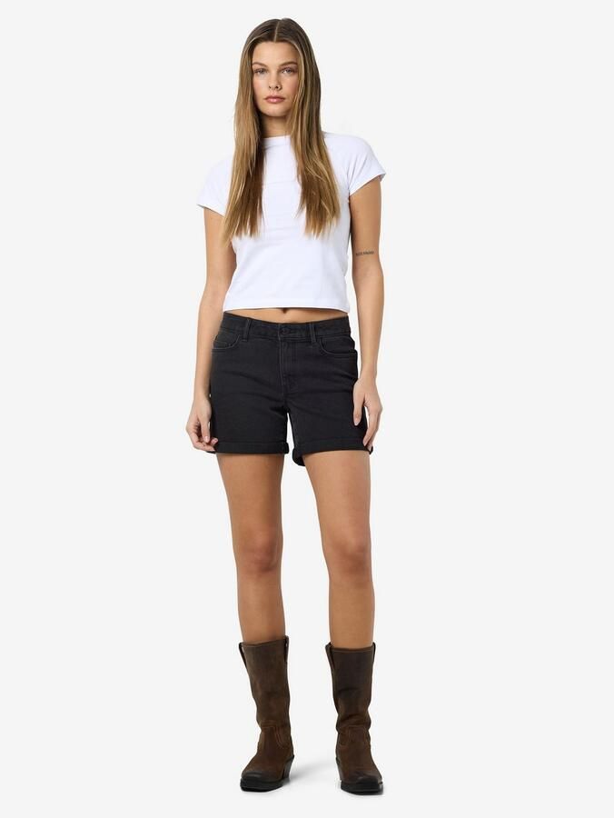 Noisy may Jeansshort NMDEBBY NW SLIM SHORTS VI519BL NOOS - Foto 5