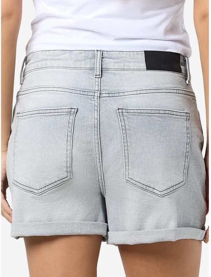 Noisy May High waist korte jeans in 5-pocketmodel model 'MONI' - Foto 3