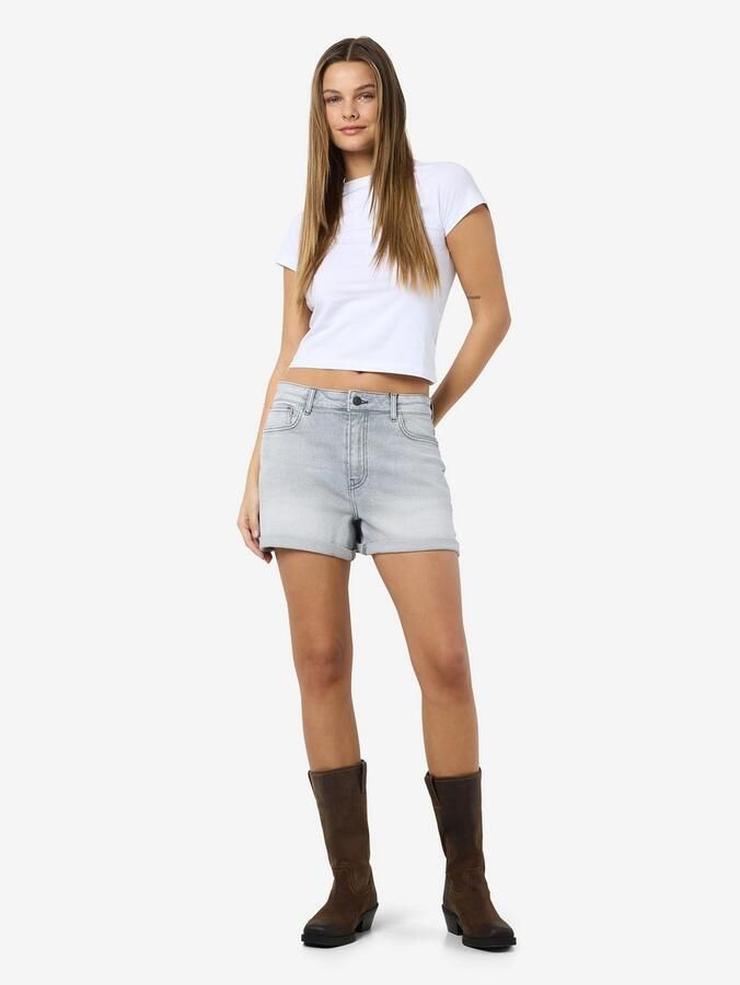 Noisy May High waist korte jeans in 5-pocketmodel model 'MONI' - Foto 10