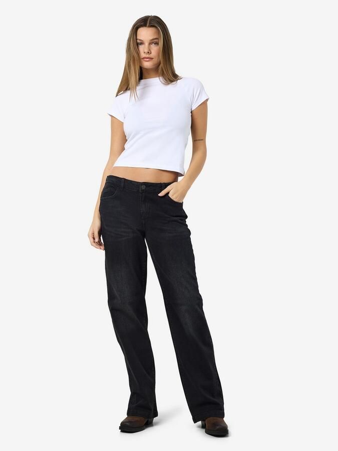 Noisy may Low Rise-jeans NMNILA LW WIDE JEANS AZ423BL NOOS - Foto 5