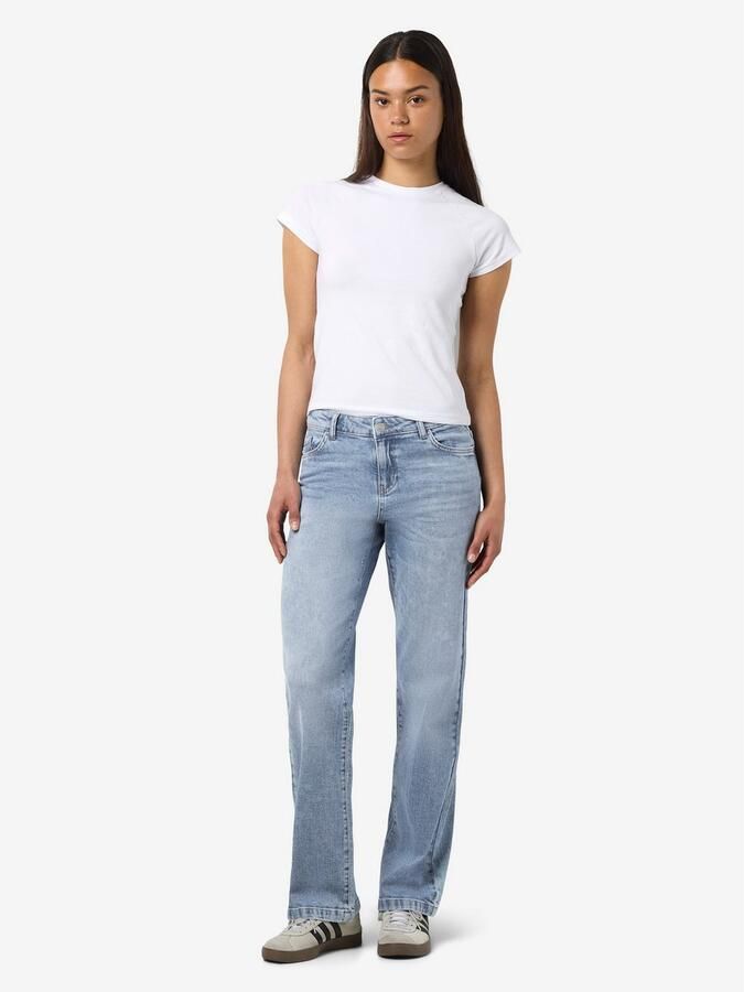 Noisy may Low Rise-jeans NMNILA LW WIDE JEANS AZ435LB NOOS - Foto 3