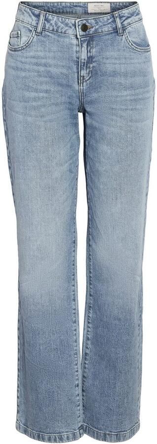 Noisy may Low Rise-jeans NMNILA LW WIDE JEANS AZ435LB NOOS - Foto 4