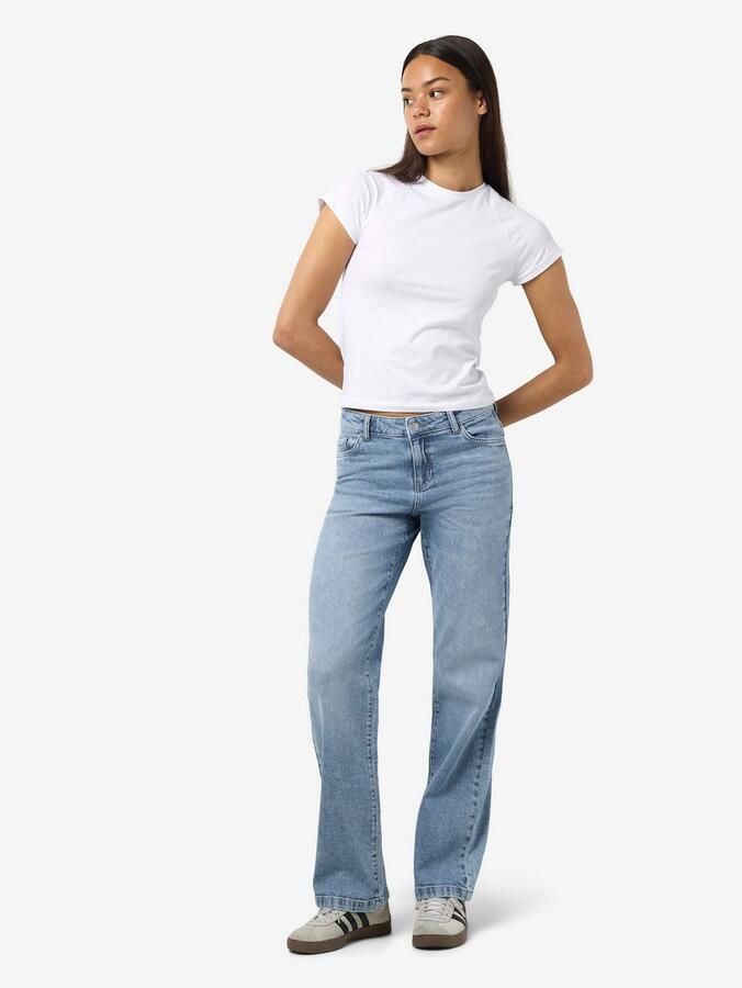 Noisy may Low Rise-jeans NMNILA LW WIDE JEANS AZ435LB NOOS - Foto 2