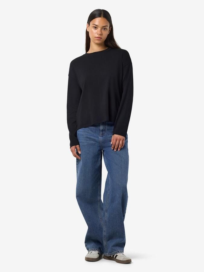 Noisy may Shirt met lange mouwen NMMOCCA L S REGULAR FIT TOP JRS FWD NOOS - Foto 5