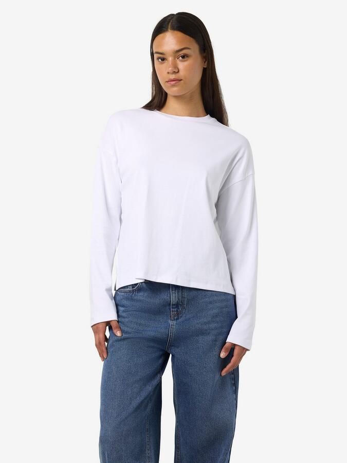 Noisy may Shirt met lange mouwen NMMOCCA L S REGULAR FIT TOP JRS FWD NOOS - Foto 11