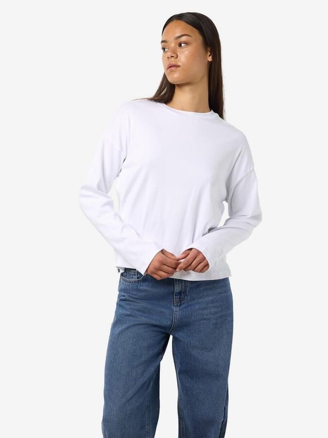 Noisy may Shirt met lange mouwen NMMOCCA L S REGULAR FIT TOP JRS FWD NOOS - Foto 12