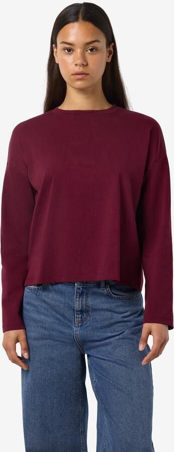 Noisy may Shirt met lange mouwen NMMOCCA L S REGULAR FIT TOP JRS FWD NOOS - Foto 7