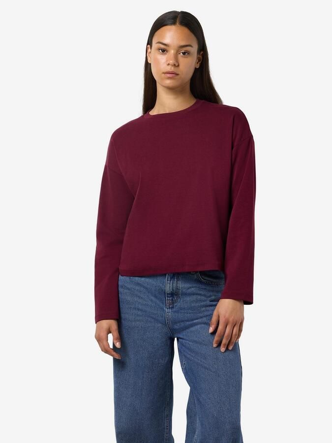 Noisy may Shirt met lange mouwen NMMOCCA L S REGULAR FIT TOP JRS FWD NOOS - Foto 5