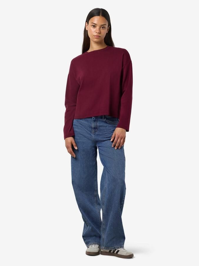 Noisy may Shirt met lange mouwen NMMOCCA L S REGULAR FIT TOP JRS FWD NOOS - Foto 4