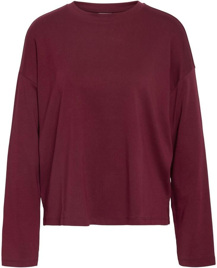 Noisy may Shirt met lange mouwen NMMOCCA L S REGULAR FIT TOP JRS FWD NOOS