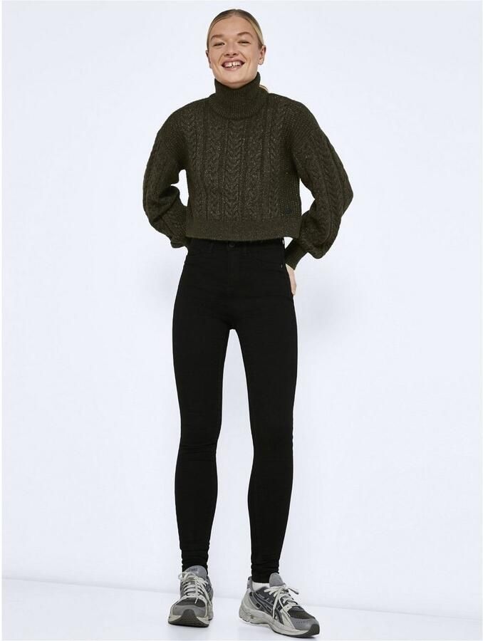 Noisy May Skinny fit jeans van katoenmix met viscose model 'CALLIE' - Foto 3