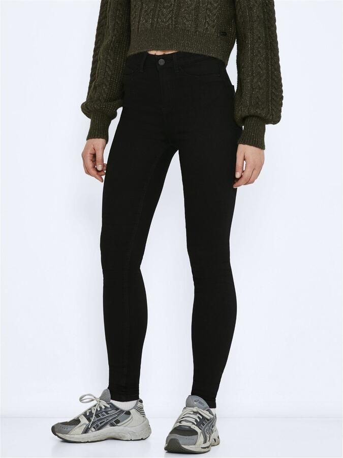 Noisy May Skinny fit jeans van katoenmix met viscose model 'CALLIE' - Foto 6