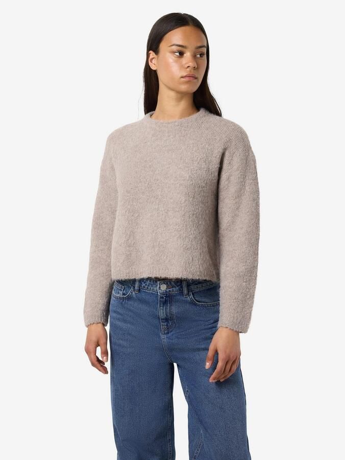 Noisy may Trui met ronde hals NMDOLLY L S O-NECK KNIT FWD NOOS - Foto 2