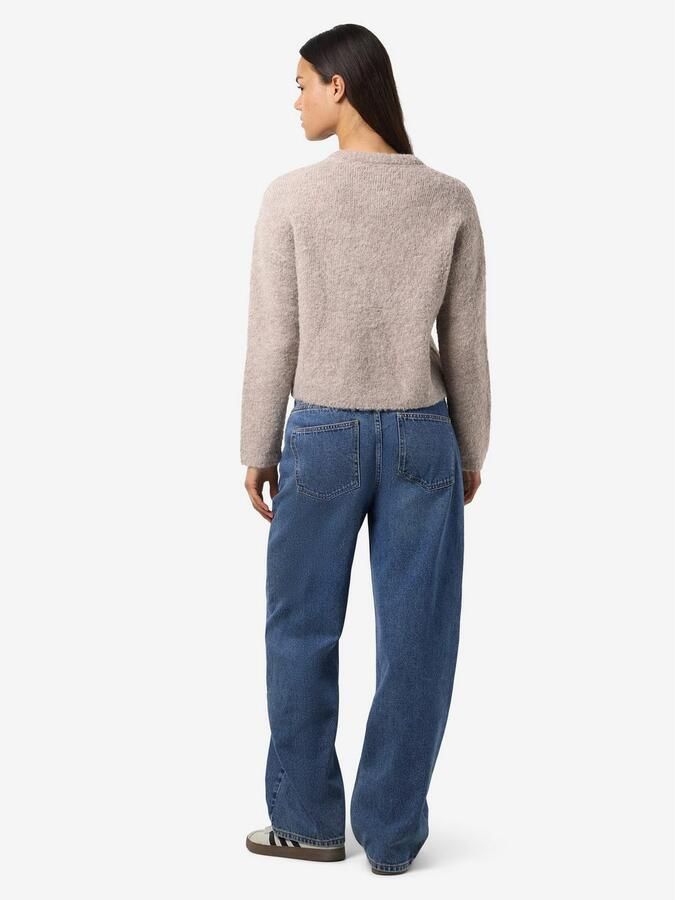 Noisy may Trui met ronde hals NMDOLLY L S O-NECK KNIT FWD NOOS - Foto 4