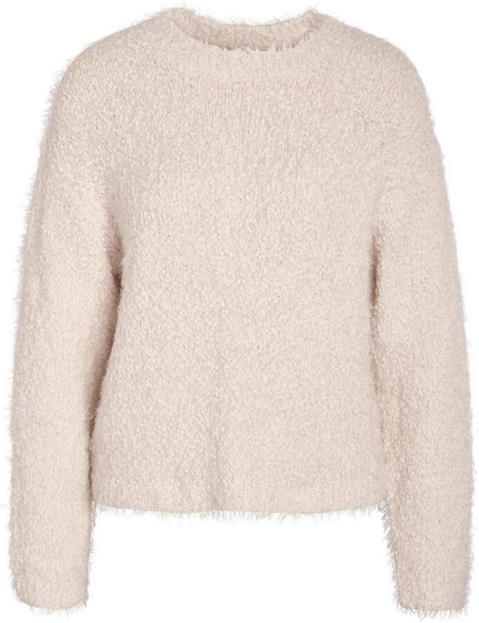 Noisy may Trui met ronde hals NMSASSY L S O-NECK KNIT FWD NOOS