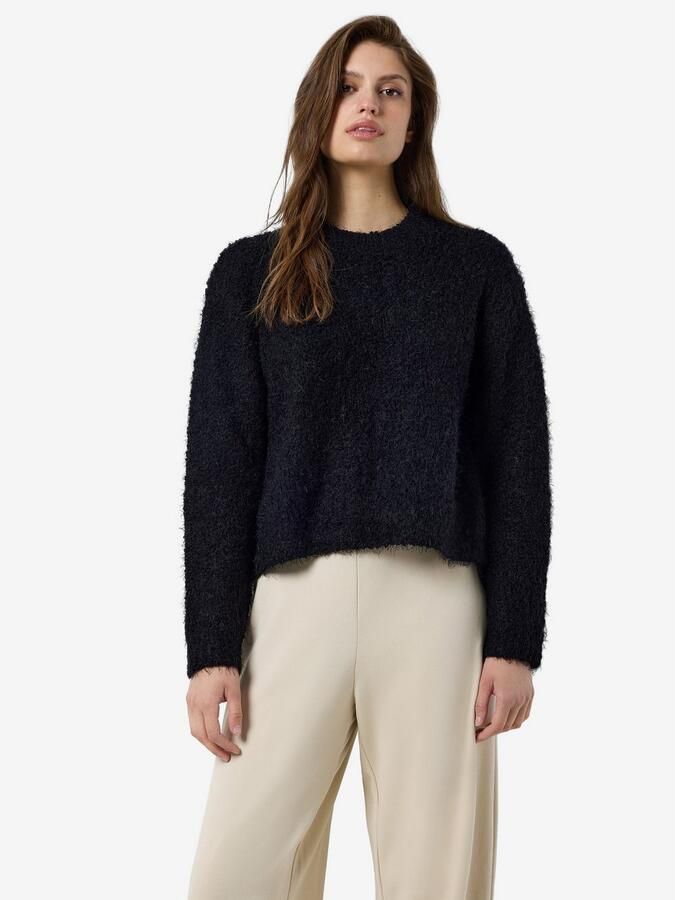 Noisy may Trui met ronde hals NMSASSY L S O-NECK KNIT FWD NOOS - Foto 3